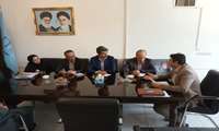  جمعی ازمدیران بهداشت ودرمان شهرستان با دادستان تویسرکان دیدارکردند