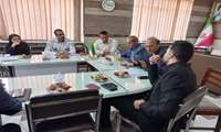 اولین جلسه هماهنگی مانورآلودگی آب شرب در محل دفترمدیرشبکه بهداشت شهرستان در راستای بررسی سناریوی اولیه برگزارشد