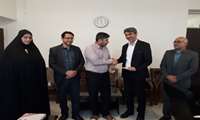 رئیس شبکه بهداشت ودرمان تویسرکان با همراهی مسئولین ستادی ، با دادستان شهرستان دیدار و گفت و گو کردند