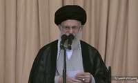 رهبر انقلاب در خطبه عربی: رژیم صهیونی با تزریق حمایتهای آمریکا سر پا مانده است