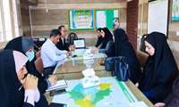 برگزاری کمیته هماهنگی هفته ملی سلامت بانوان ایران(سبا) در مرکز بهداشت تویسرکان