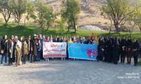 برگزاری پیاده روی بانوان به مناسبت هفته سلامت بانوان ایران
