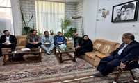 دیدار سرپرست شبکه بهداشت و درمان تویسرکان با نماینده شهرستان در مجلس شورای اسلامی 