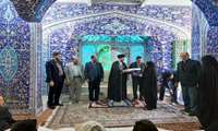 تقدیر از فعالان عرصه جوانی جمعیت تویسرکان در آئین نماز جمعه 