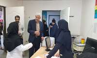 بازدید سرپرست فرمانداری تویسرکان  از بیمارستان حضرت ولی عصر (عج) 