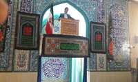 سخنرانی مدیرشبکه شهرستان تویسرکان در خطبه نماز جمعه و باید ها ونباید های بهداشت و درمان و اطلاع رسانی وظایف اورژانس 