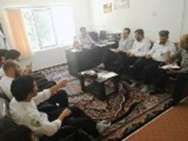 جلسه هم اندیشی و پرسش و پاسخ با پرسنل با مدیریت جدید اقای عبدالملکی و رسیدگی و پاسخ به نیاز پرسنل و  